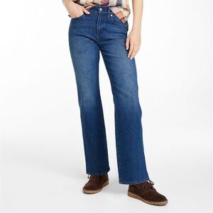 L.L. BEAN Favorite Fit Mid Rise Straight Leg Jeans